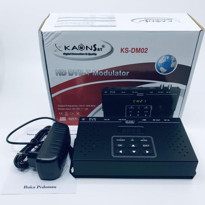 Kaonsat KS - DM02 HD DVB-T Modulator, Digital Modulator, HDMI Modulato