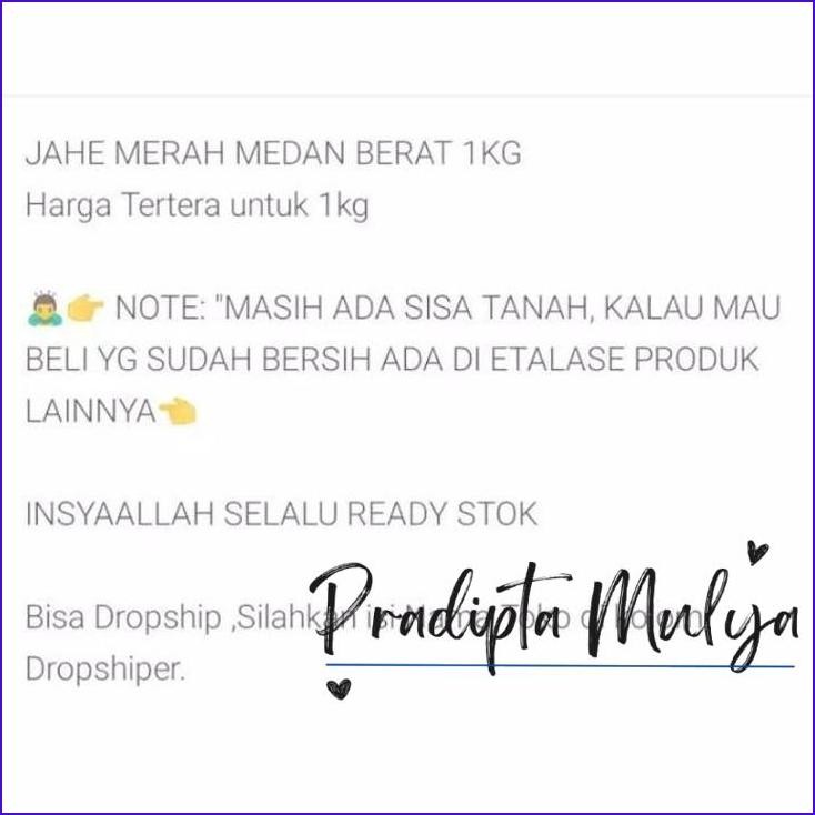 

Masih Ada.! Jahe Merah Segar 1Kg Rempah Minuman Kesehatan Masih Ada Sisa Tanah
