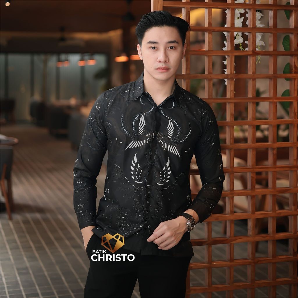 Seragam Batek Rmeja Kekinian Bsju Kmha Motif Baru Jameja Cowok Bapak2 2025 Pakaian Cwok Tebal Nyaman
