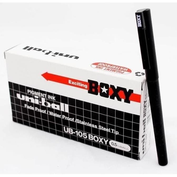

Ball Pen Pulpen Pena Boxy Uniball/ Uni Ball UB-105 Bolpen MURAH