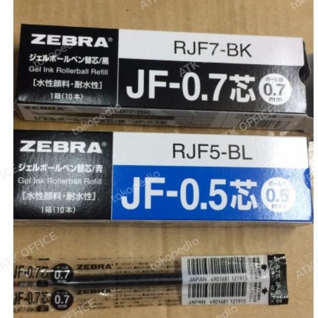 

BEBAS ONGKIR - Refill Pulpen Sarasa 0.5 0.7 Zebra JF-0.5 JF 0.7 Sedus (10Pcs)HEMAT
