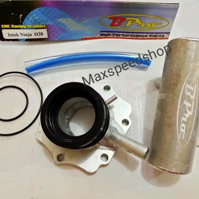 Intake Ninja Karbu 38 Silver + Tabung Yeis BPRO