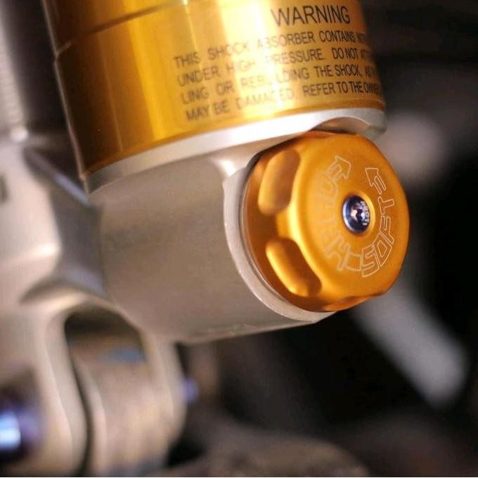 . Adjuster setelan shock ohlins, KTC cnc