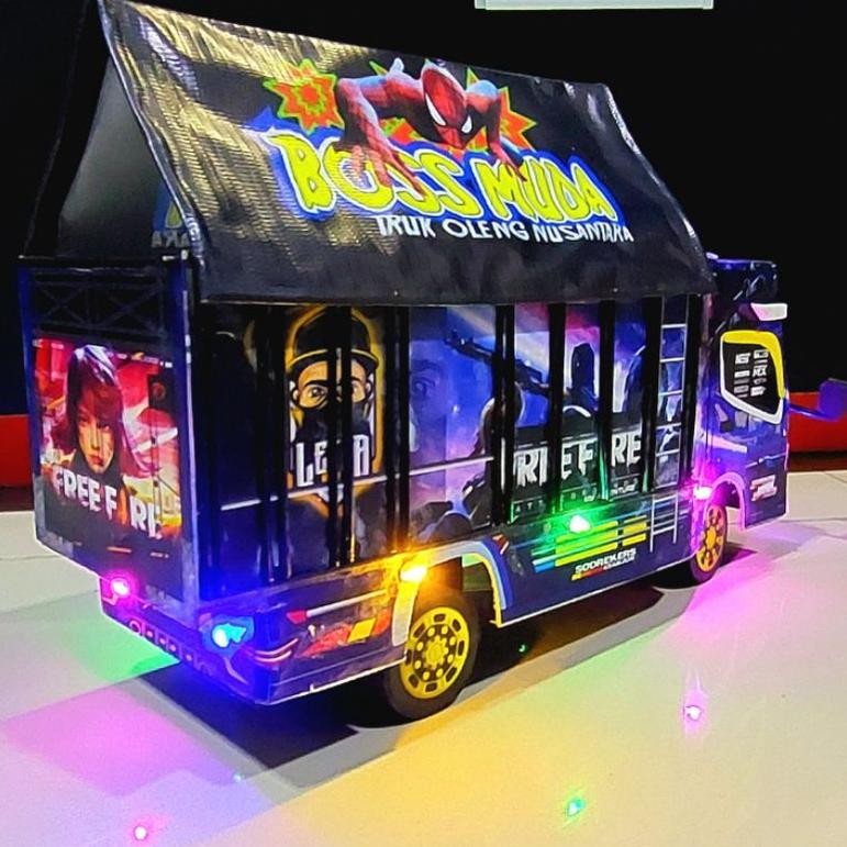 Trek Oleng Full Lampu Bonus Terpal Ff Flash Sale