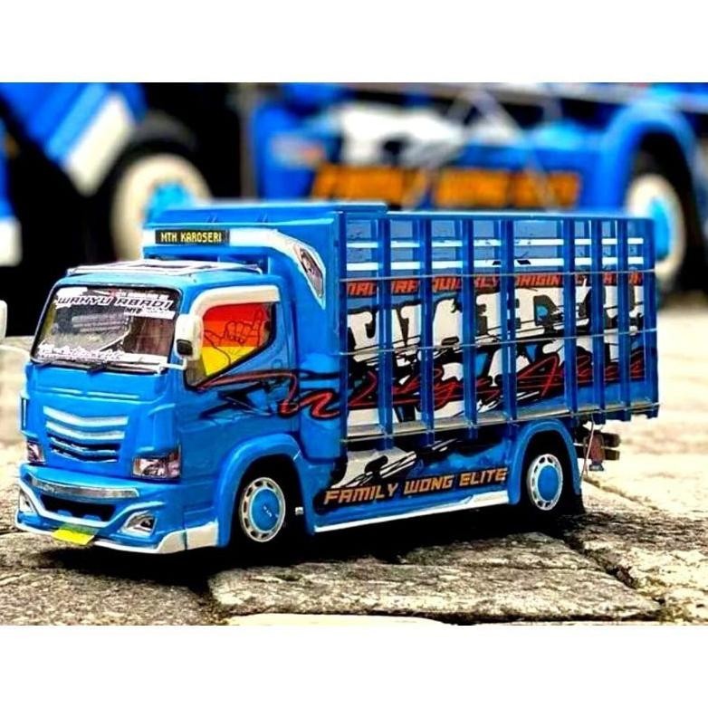 Miniatur Truk Oleng Kayu Asli Mobil Oleng Mainan Anak-Anak Mainan Edukasi Anak Termurah