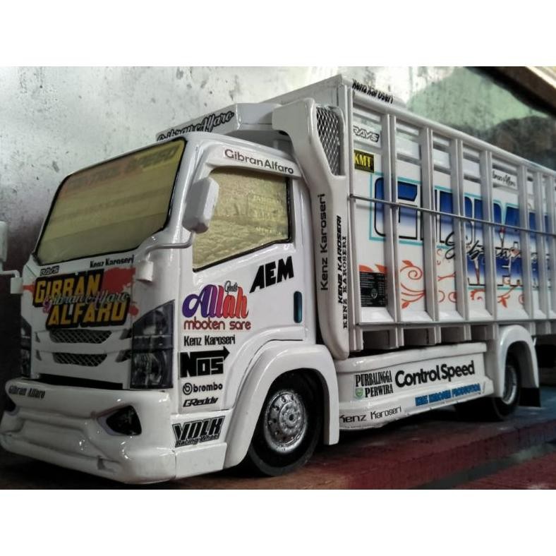 Miniatur Truk Oleng Kayu Murah Mainan Anak Miniatur Mobil Murah Berkualitas Asli Kayu Miniatur Truk 