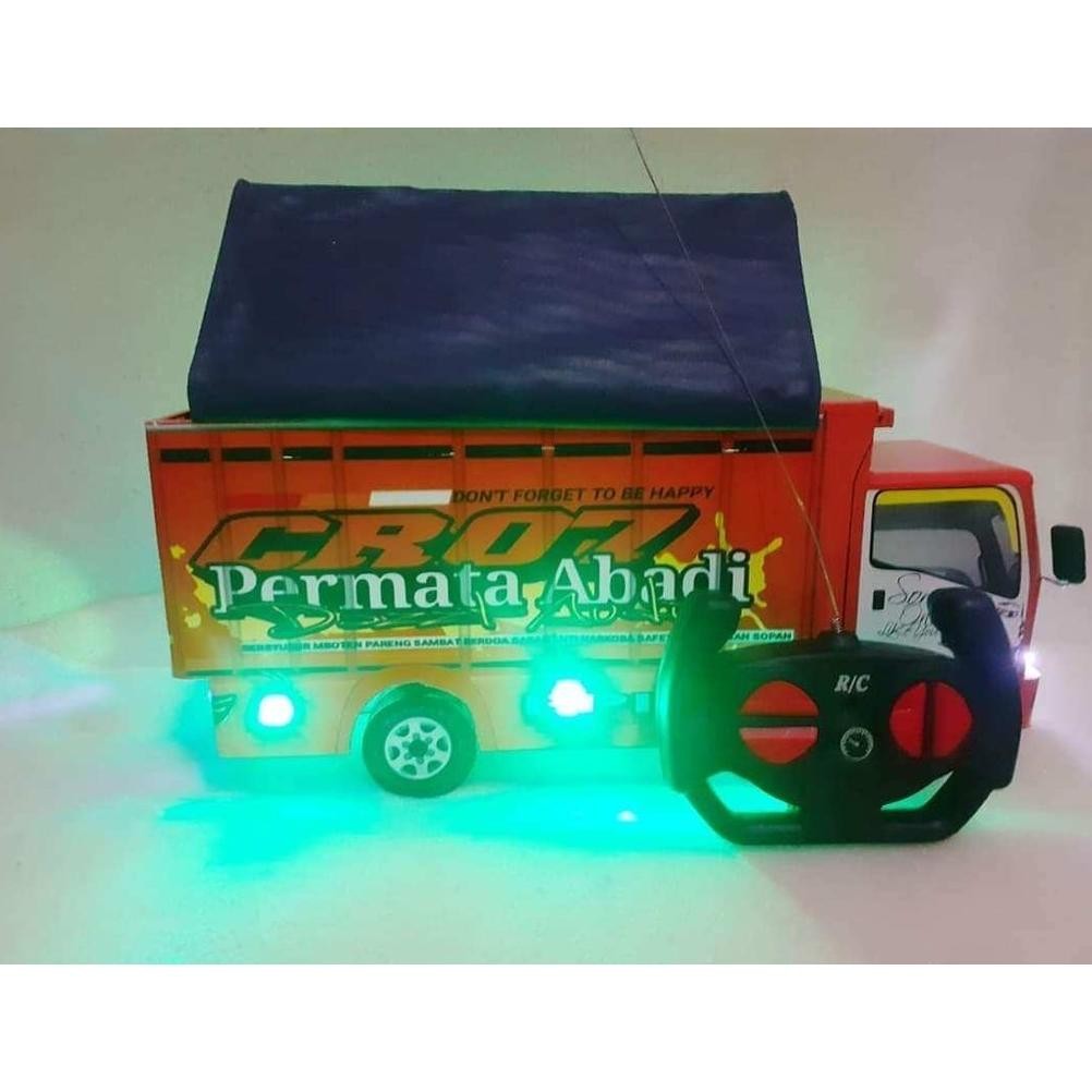 Mainan Truk Oleng Asli Ukuran Jumbo Full Lampu Bonus Terpal Mainan Truk Trek Truck Oleng Ukuran Jumb