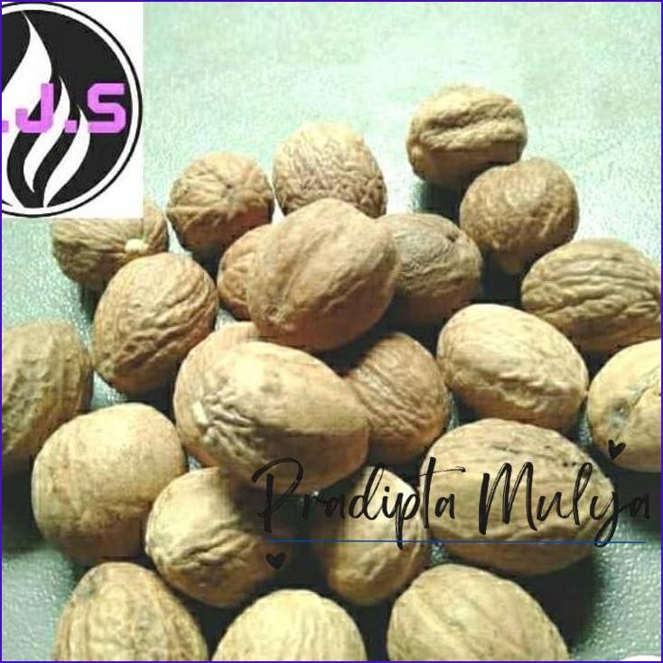 

Yok Di Order Biji/Buah Pala Bulat 100 Gram Nutmeg