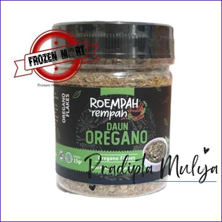 

Masih Ada.! Roempah Rempah Daun Oregano Kering / Oregano Leaves Flakes 15Gr