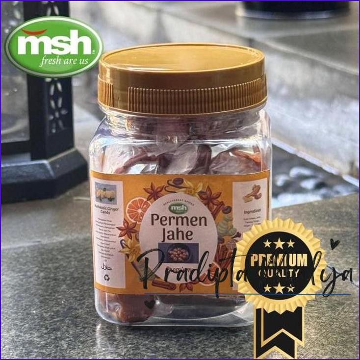

Stok Ready.! Msh Rempah Permen Jahe Premium