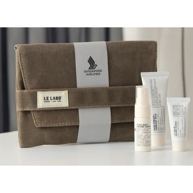 TERBARU - Le Labo Singapore Airlines Amenity Kit Travel Set