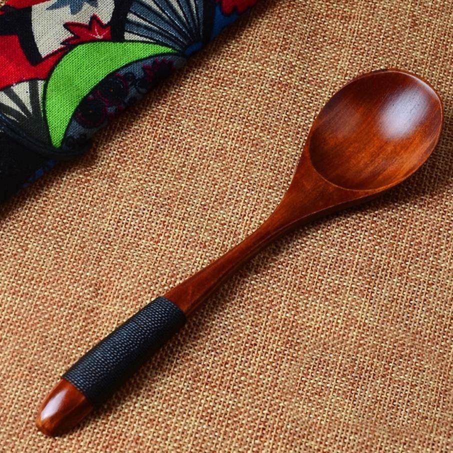 Sendok Makan Kayu Korea Sendok Kayu Korea Sendok Korea Kayu Wooden Spoon