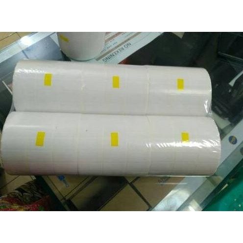 

(Expert) STICKER BARE LABEL 33 x 15MM ISI 10.000PCS/roll