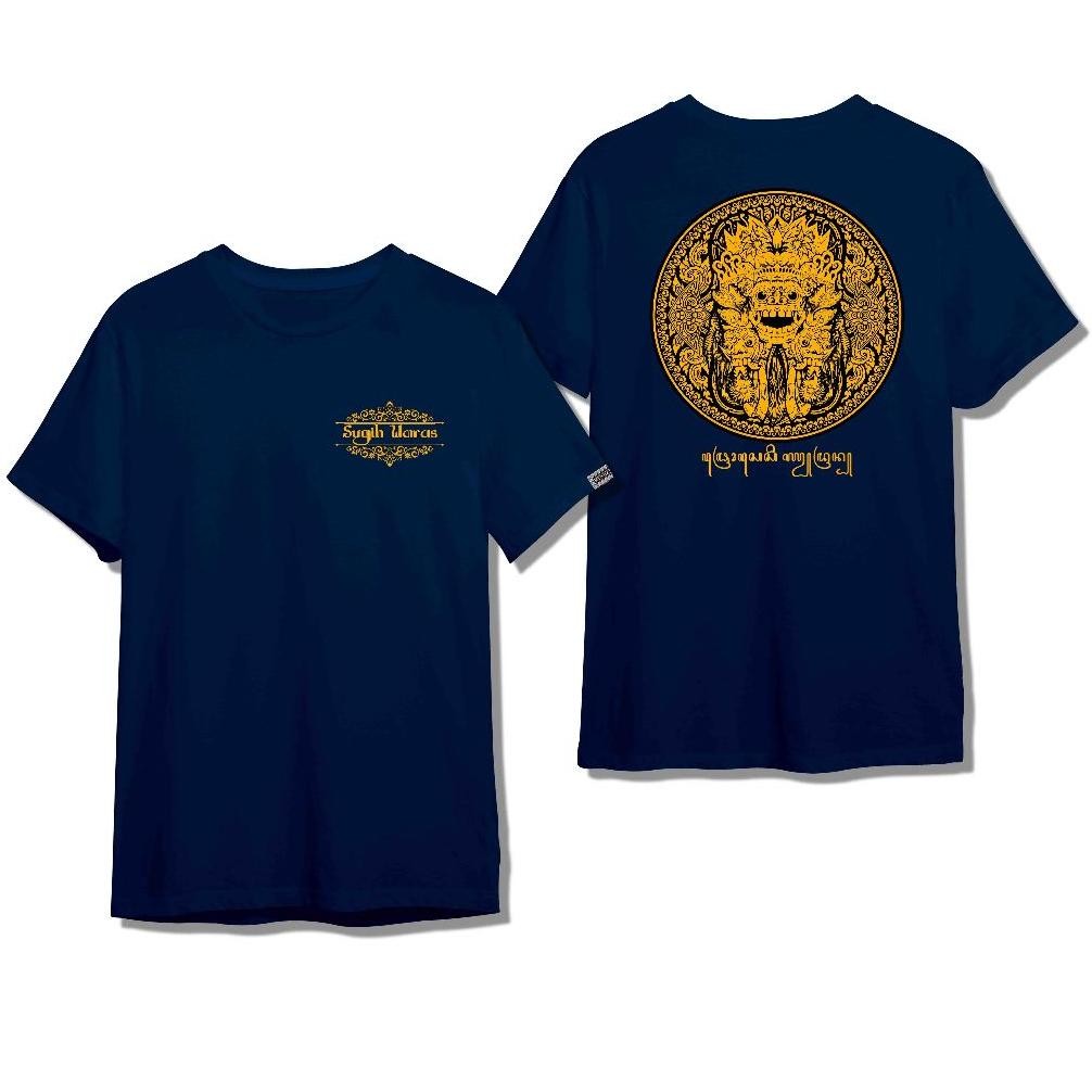 Promo Kaos Distro Sugih Waras Barong Bali Leak Keren Streetwear Modern New Keren Pria Wanita Unisex 