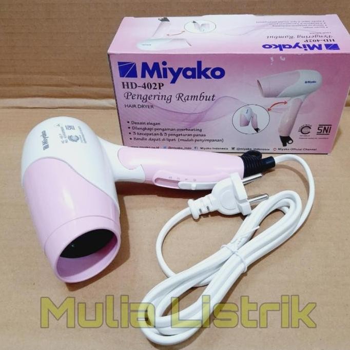 TERMURAH - Hairdryer miyako hd402P pengering rambut Miyako hair dryer