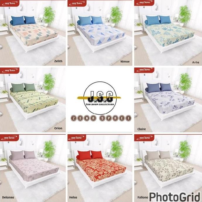 NEW Sprei jumbo ukuran 200x200 tinggi 30cm by my love