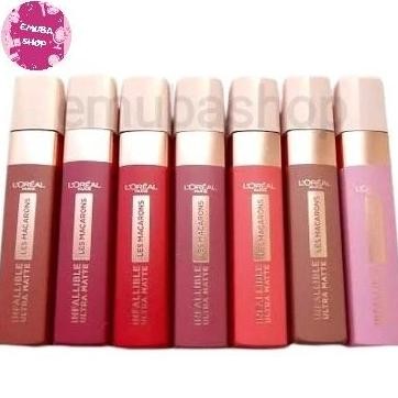 TERMURAH - L'Oreal Loreal Paris Infallible Ultra Matte Les Macarons Lipstick