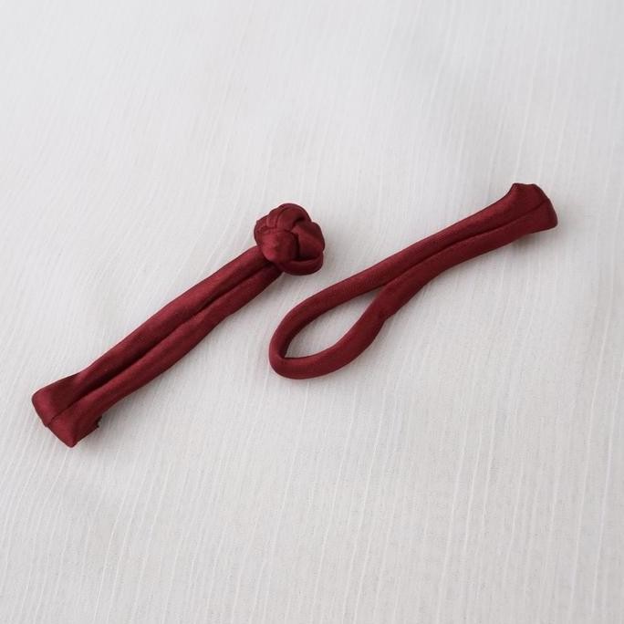 KANCING CHEONGSAM WANITA PRIA HITAM PUTIH MERAH JAMIE ISTANA KANCING