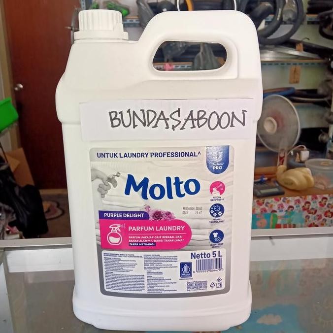 NEW Molto Parfume Spray Professional Purple Delight Laundry 5L