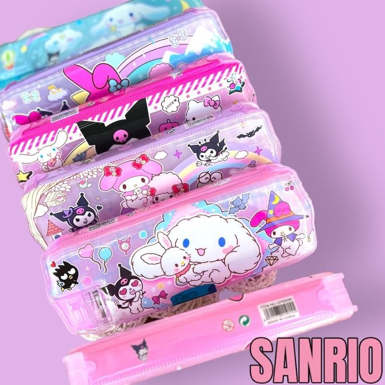 

Tepak Pensil Bulpen Motif Sanrio - Kotak Pensil Bulpen Karakter Sanrio Cute Baru