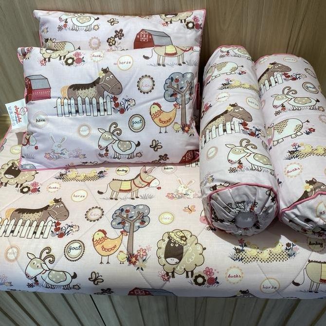 TERMURAH - Obayito Matras Kasur Bayi Set Bantal Guling