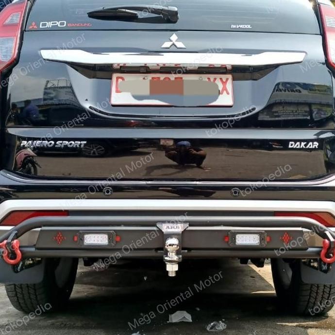 Towing bar Cobra style pengaman belakang All New Pajero Sport 2023 MURAH