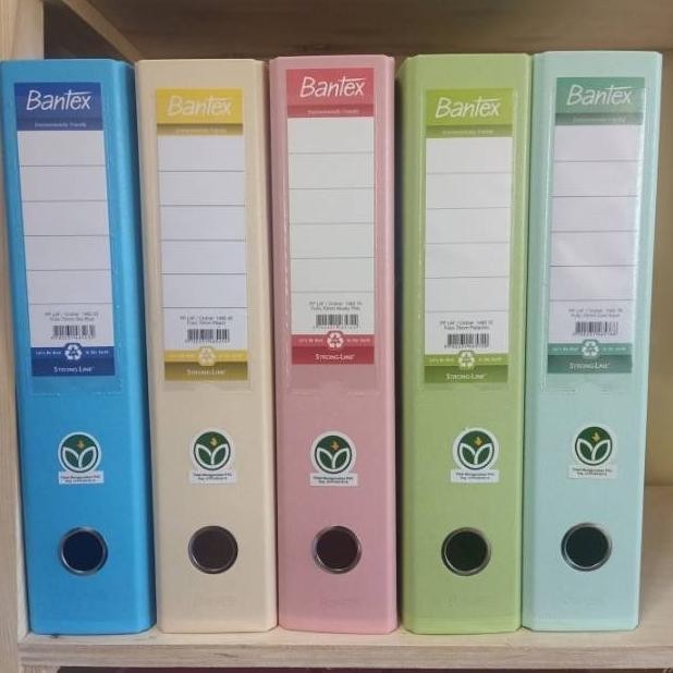 

READY STOK BANTEX Ordner A4 7 Cm Warna Pastel #1450 (Pcs) Siap kirim