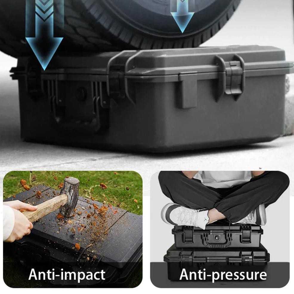 BOUSSAC Koper Box busa anti air anti benturan Tas Kamera Drone Barang pecah belah elektronik