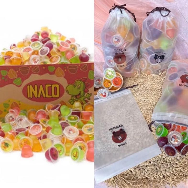 

Jelly Inaco 10Kg / 1Karton- Mix Rasa Buah Fruit Exp 2026 Suguhan Anak Lebaran Idul Fitri Gift Hampers Trending