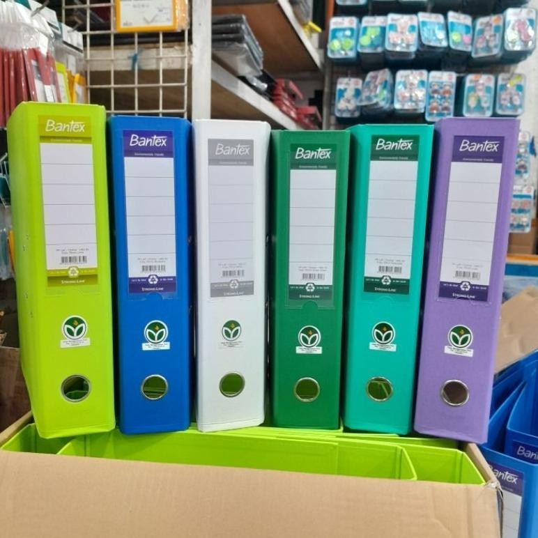 

TERMURAH Odner Bantex plastik FVC folio (f4) 1465 /7cm warna Siap kirim