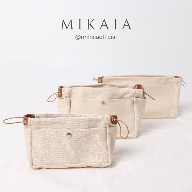 MIKAIA - NARA Canvas Bag Organizer - Organiser Inner Dalaman Tas