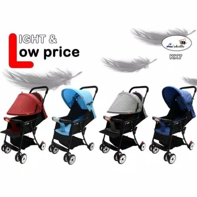 TERBARU - LABEILLE LIGHT KK7 / STROLLER BAYI / ALAT BANTU BAWA BAYI