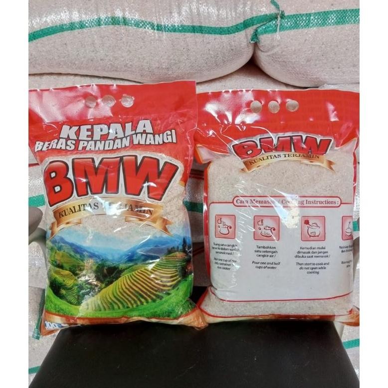 

Kuke (Promo)Beras Pandan Wangi Kemasan Isi Bersih 5Liter Beras Putih Ank-48