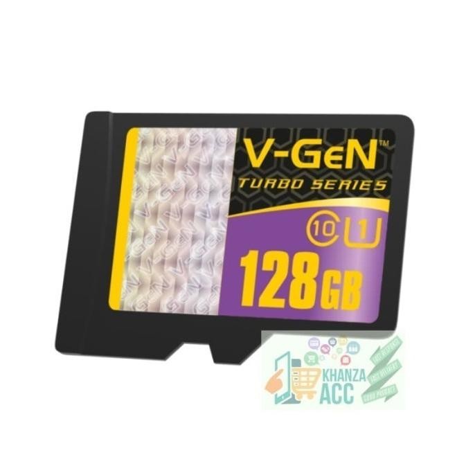 (Expert) KARTU MEMORI Micro SD VGEN 128GB Turbo Series Class 10 MEMORY CARD