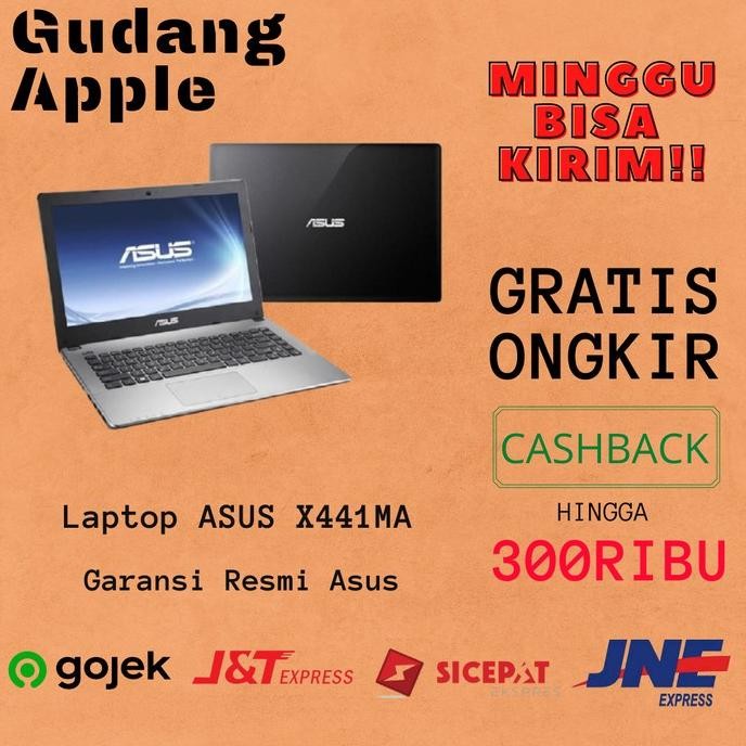 (Expert) Laptop ASUS X441MA GA031T Celeron N4020 4GB 1TB HDD 14" HD Windows 10