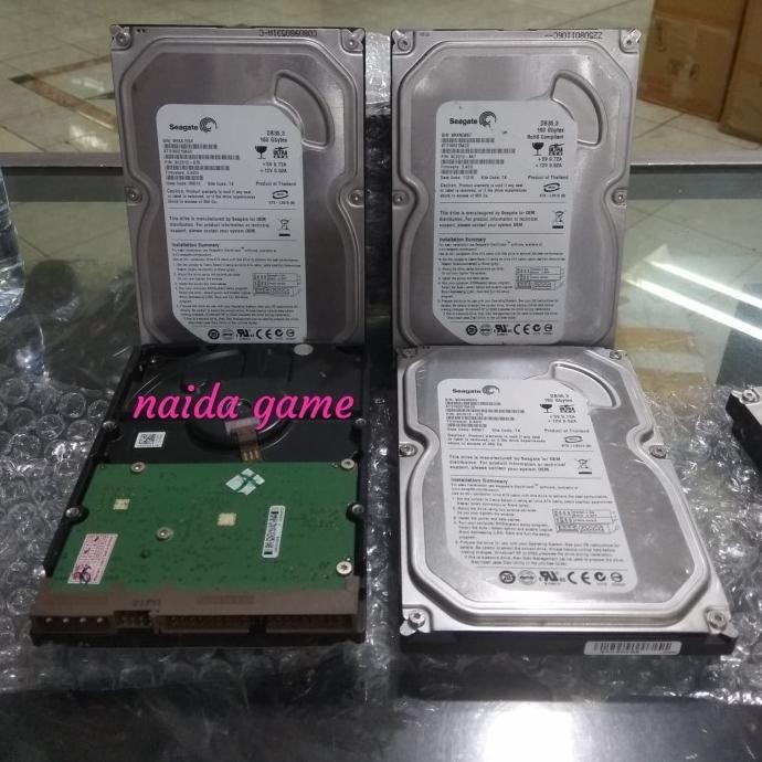 (Expert) HDD/HARDISK INTERNAL PS2 160GB SEAGATE SLIM / HDD NA 160GB + GAME