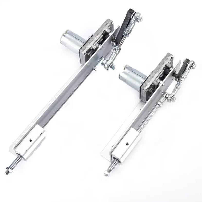 12V Dc Linear Actuator Motor Reduction Gear Motor Reciprocating Cycle Linear  Adjustable Stroke Mini
