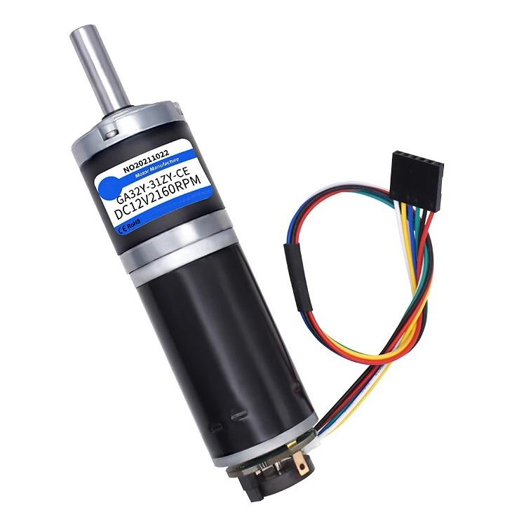 32Mm Planetary Encoder Reducer Motor 12V 24V Micro Dc Planetary Gear Motor