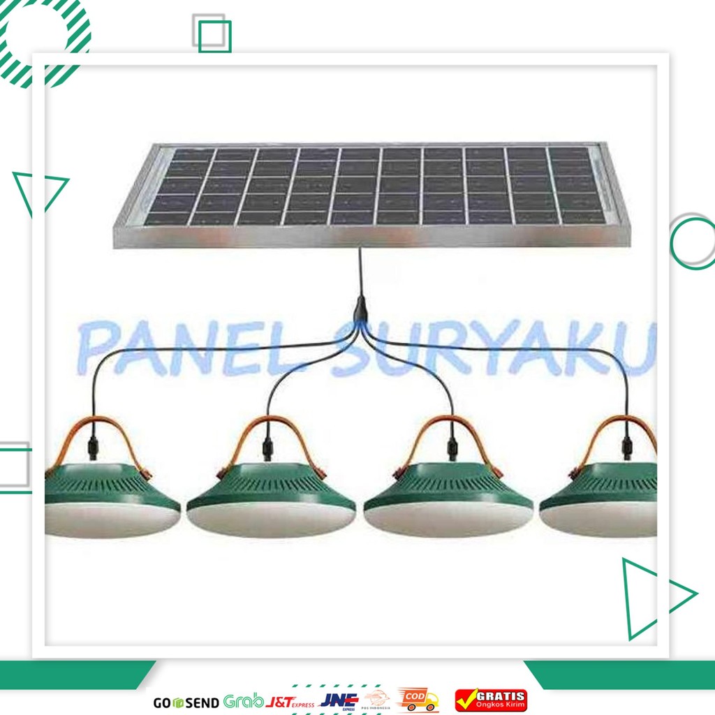 Lampu Solar Light Panel Surya Lampu Tenaga Surya