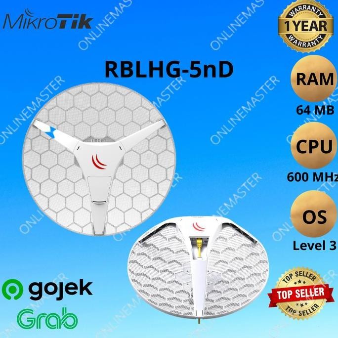 Mikrotik Rblhg-5Nd Lhg 5Nd Lhg-5Nd New Stok