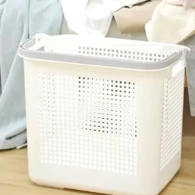 Keranjang Loundry Plastik Oxihom Diskon