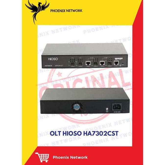 Olt Epon Hioso 2 Pon | Epon Olt Hioso 2 Port New Stok