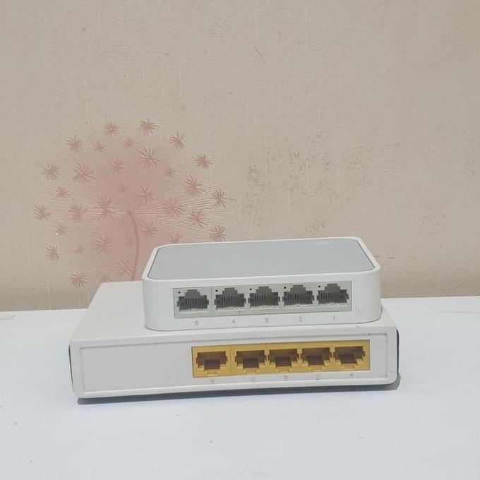 Switch Hub 5 Port Tp Link New Stok