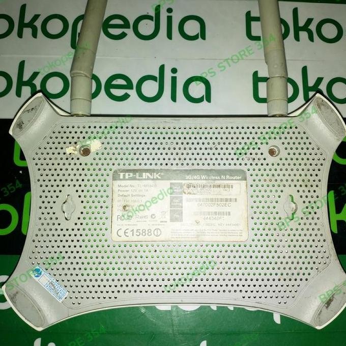 Tp-Link Mr3420 V2.1 3G/4G Wireless N Router Openwrt Atau Fw Ori New Stok