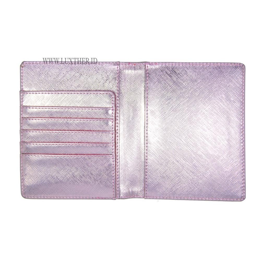 LUXTHER - Passport Flip Metalic / Passport Cover / Tempat Passport / Passport / Dompet kartu / tas w