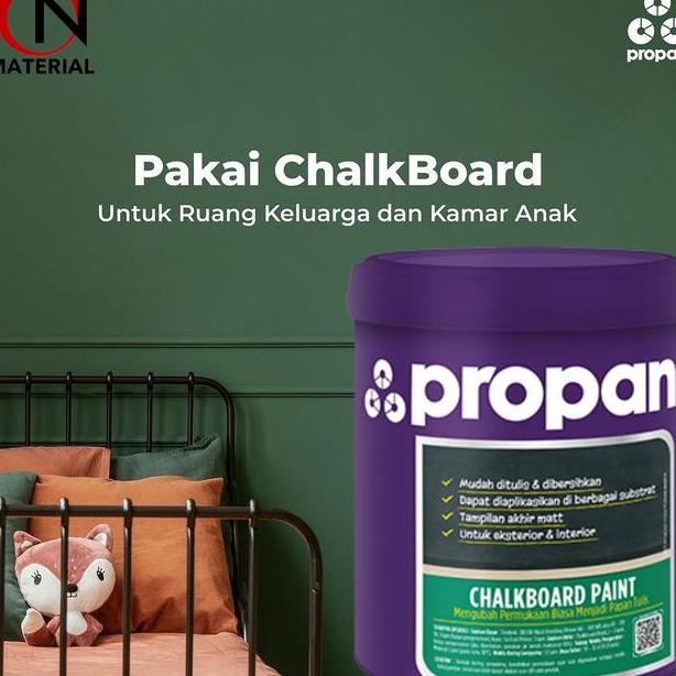 

Car Papan Tulis Kapur Propan Chalkboard Paint 1L Hitam Hijau