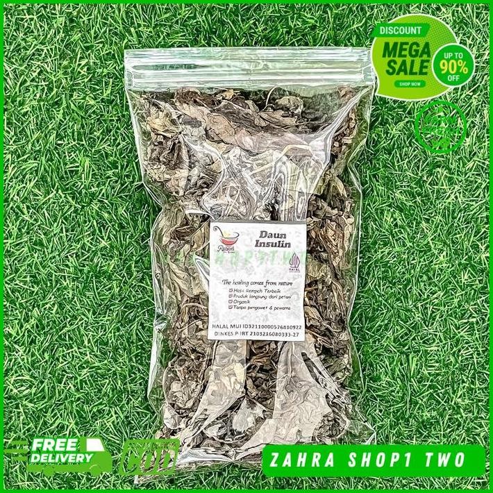 

SIMPLISIA DAUN INSULIN KERING BERAT PRODUK 25 GRAM - REMPAH BU RISMA TERJAMIN BEST