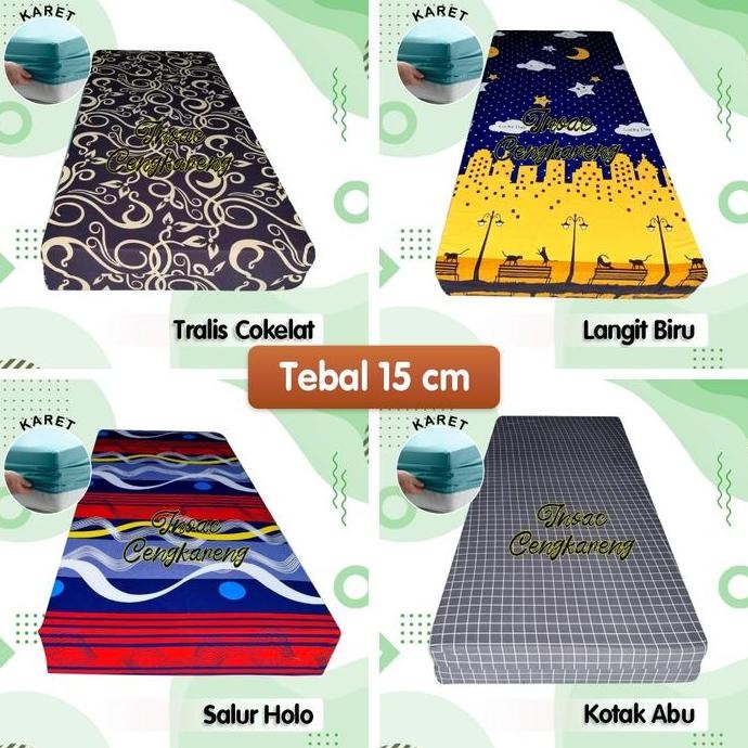 Sprei Kasur Sudut Karet 180x15 160x15 145x15 120x15 90x15 80x15