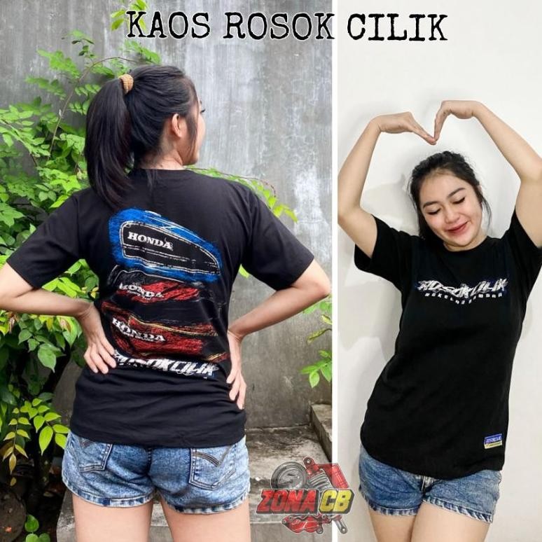 Promo Kaos Rosok Cilik Original Produk Classic Racing Kaos Honda Gank Kaos Cb Lengan Panjang Pendek 
