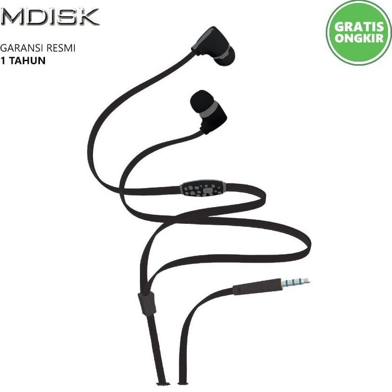 Kualitas Terbaik  Headset Mdisk E945N Bass Earphone Iem Handsfree